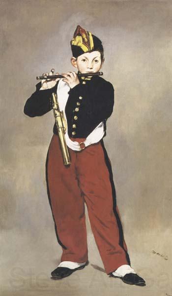 Edouard Manet Le fifre (mk40) Norge oil painting art